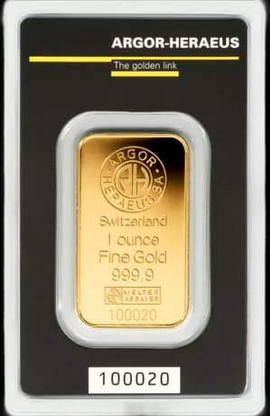 1 oz Gold Bar